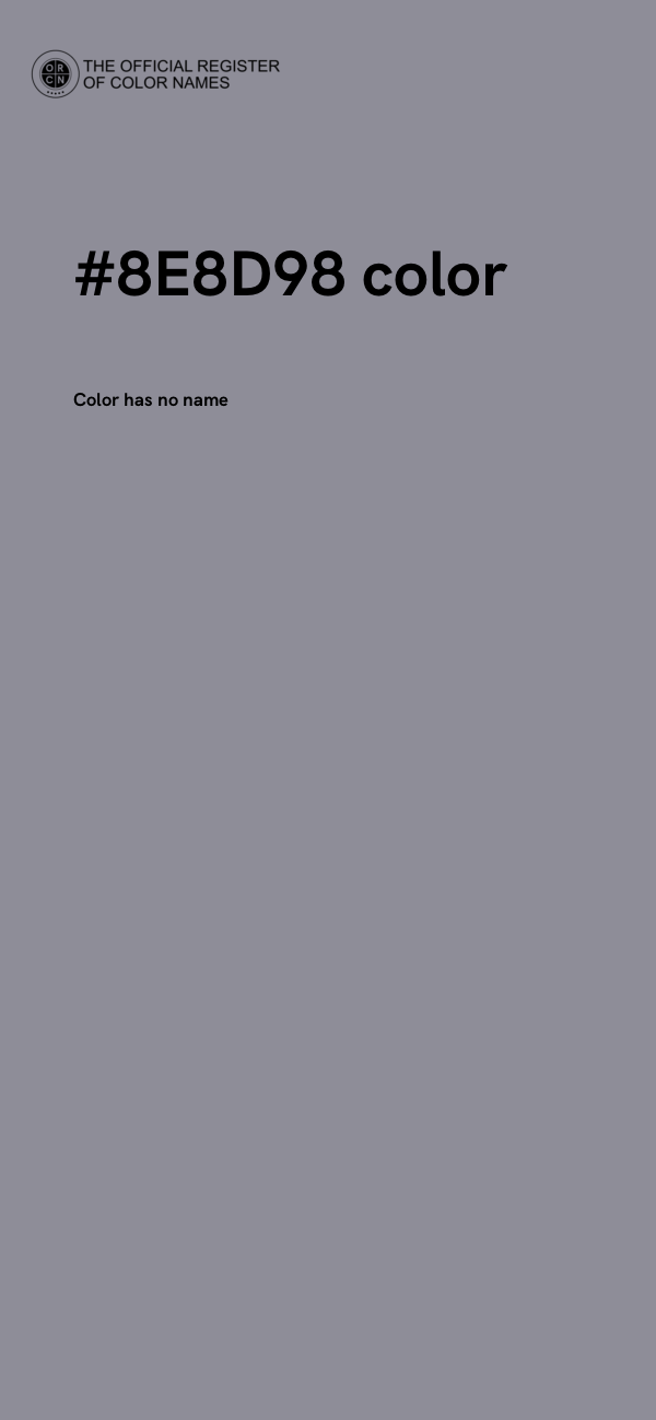 #8E8D98 color image