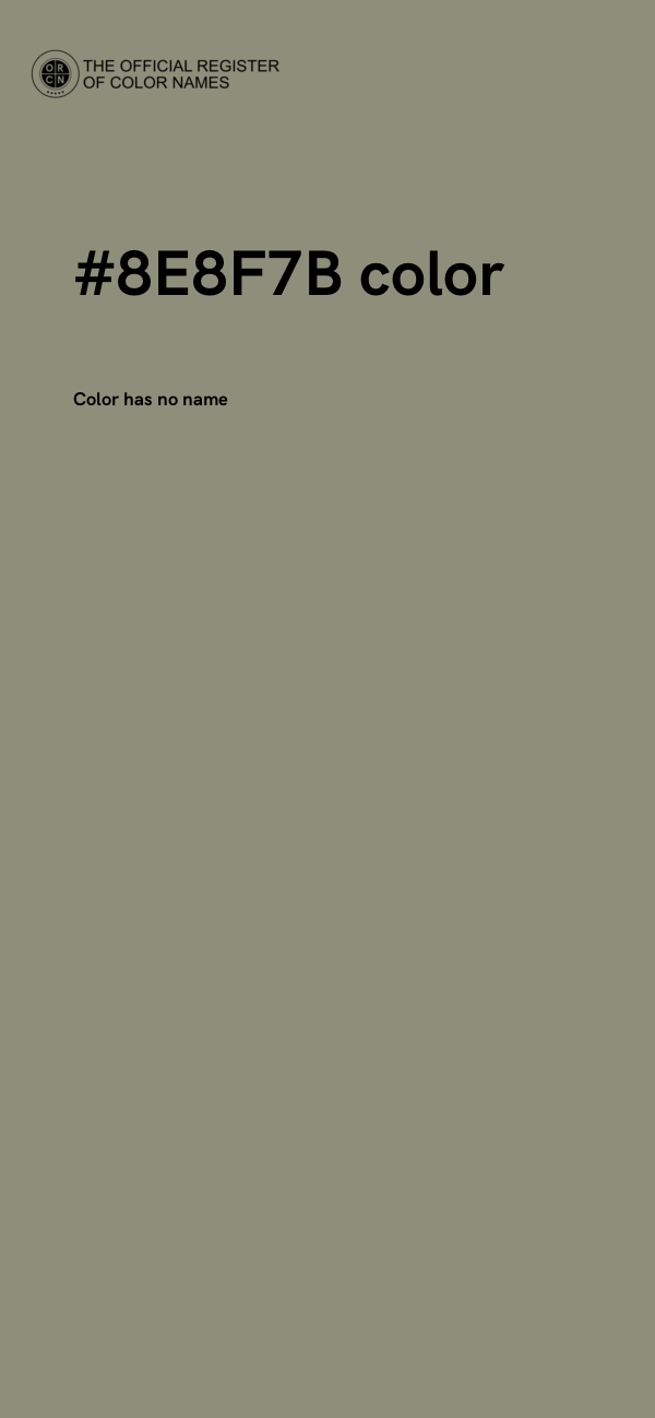 #8E8F7B color image