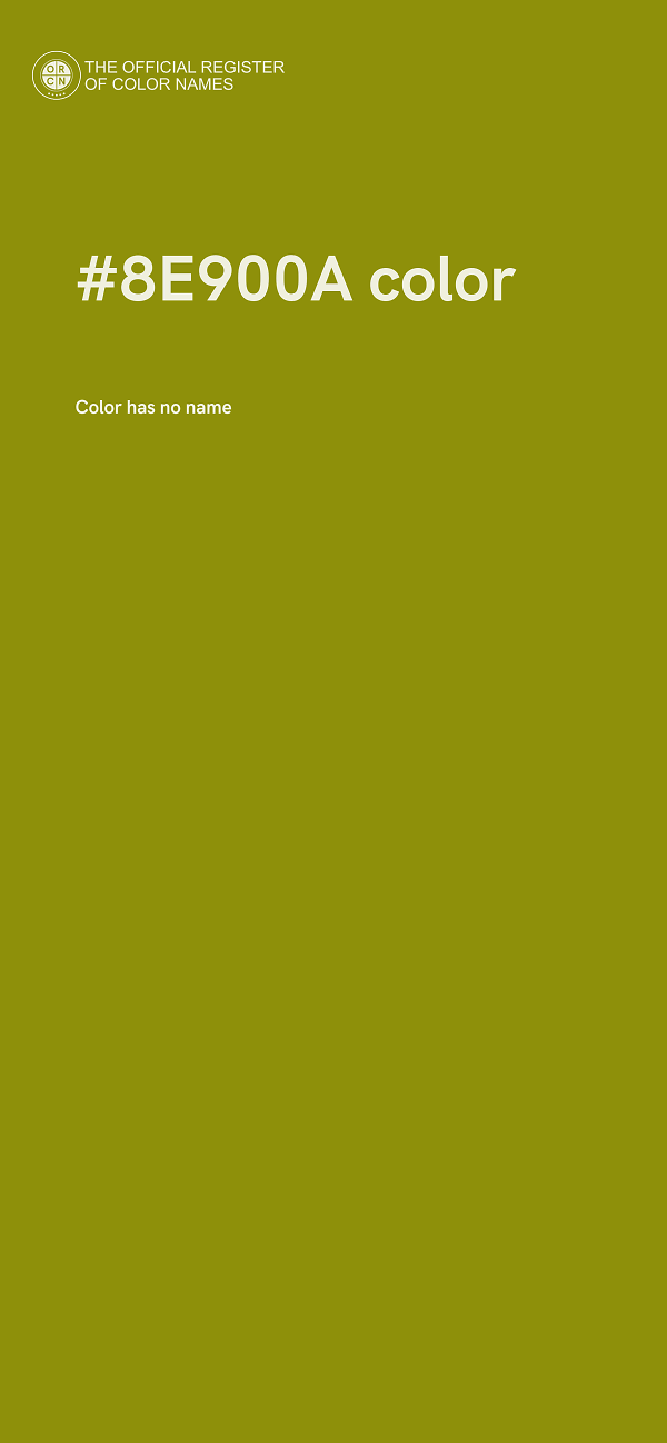 #8E900A color image