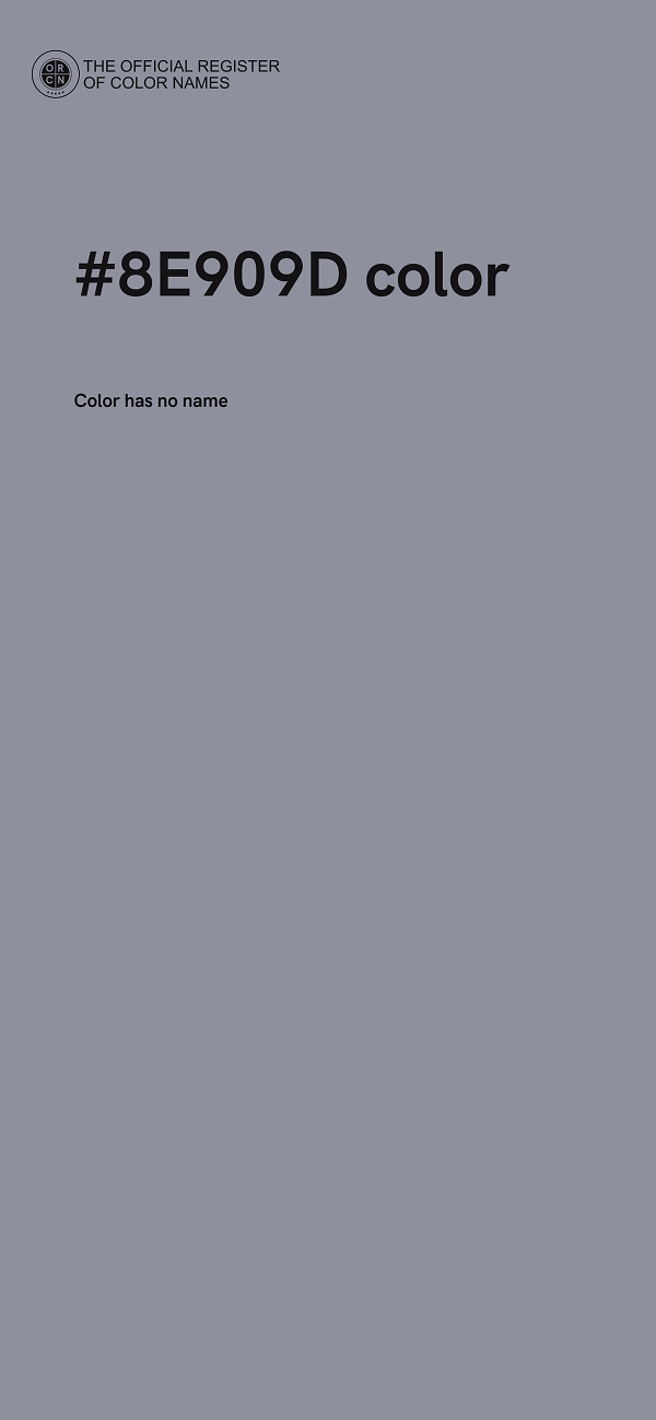 #8E909D color image