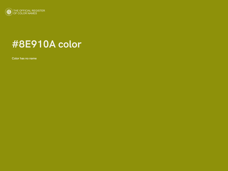 #8E910A color image