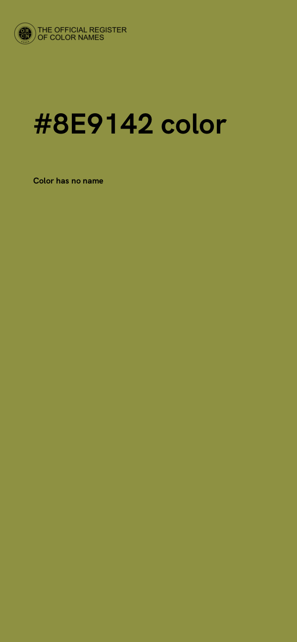 #8E9142 color image