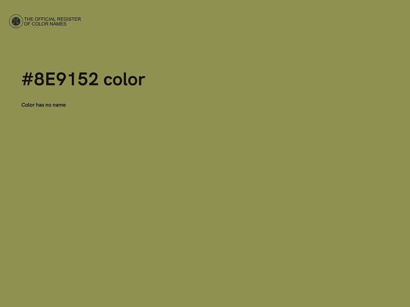 #8E9152 color image