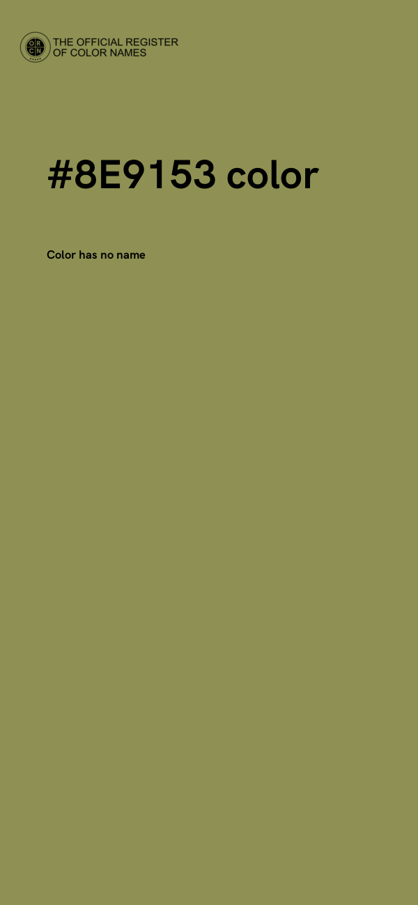 #8E9153 color image