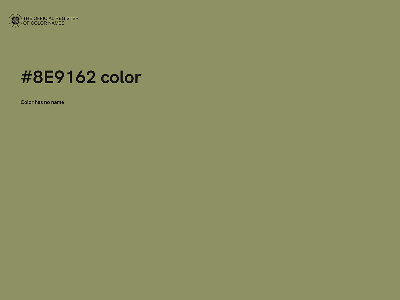 #8E9162 color image