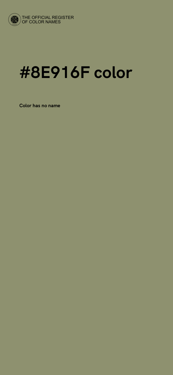 #8E916F color image