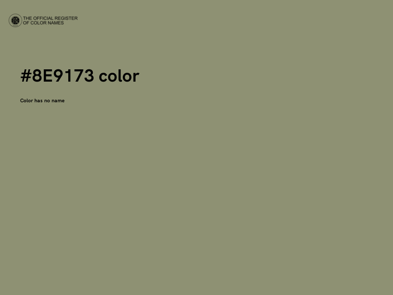 #8E9173 color image