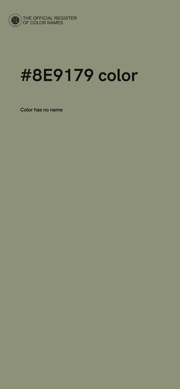 #8E9179 color image