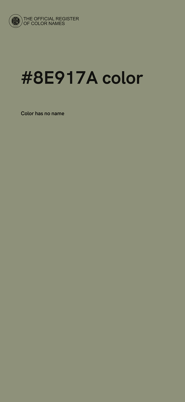 #8E917A color image