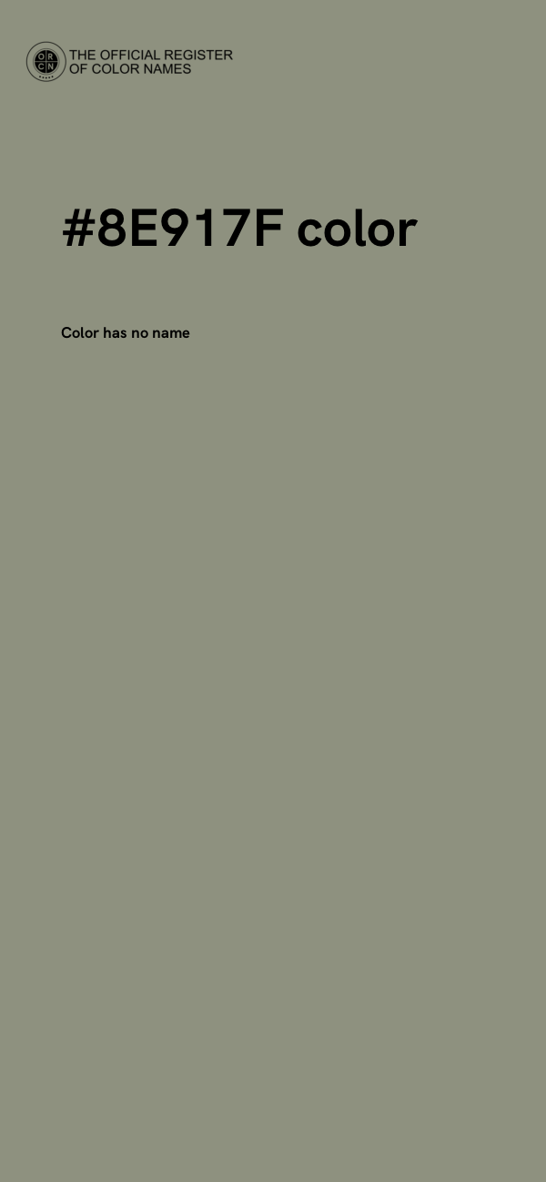#8E917F color image