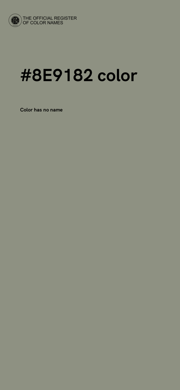 #8E9182 color image