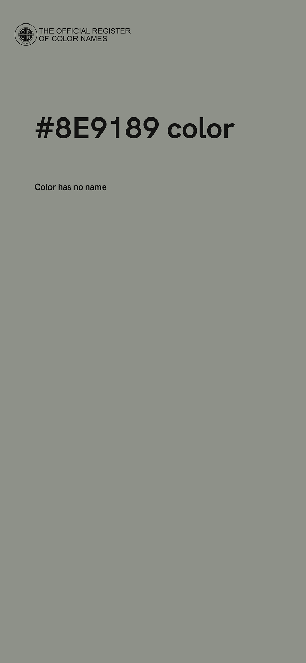 #8E9189 color image