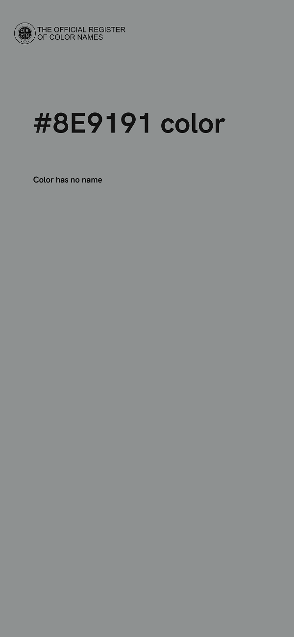 #8E9191 color image