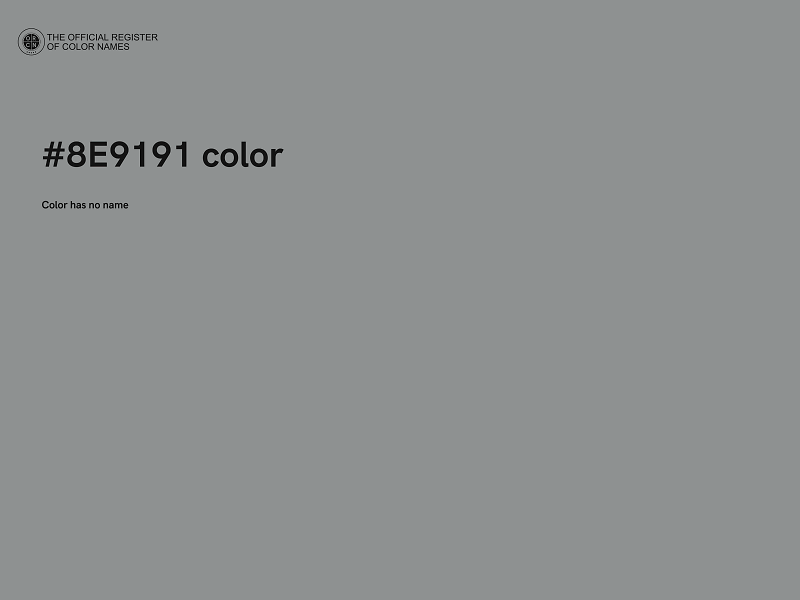 #8E9191 color image