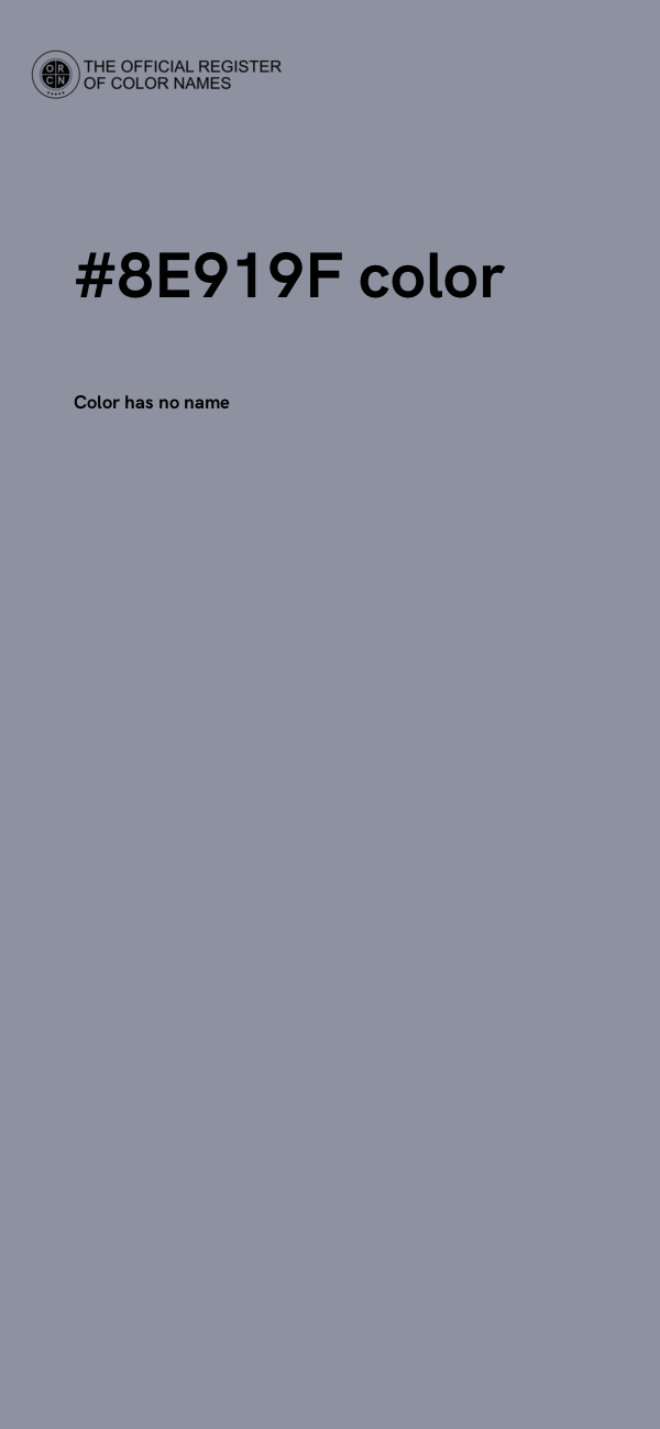 #8E919F color image