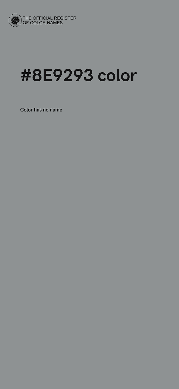 #8E9293 color image