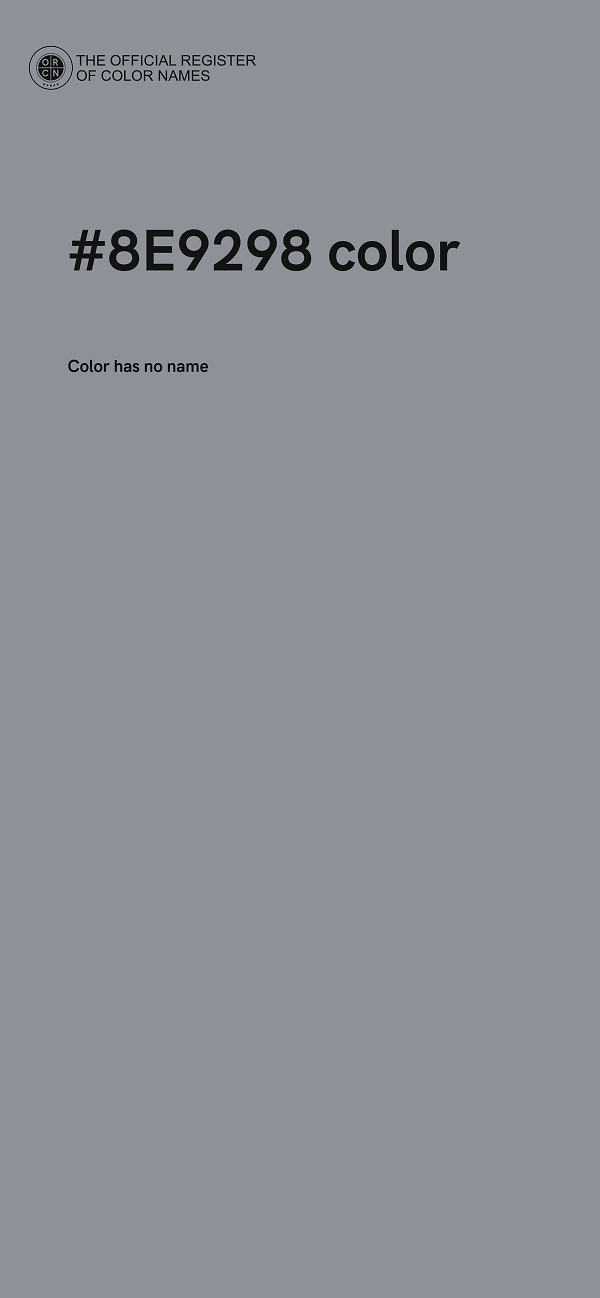 #8E9298 color image