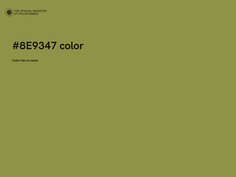 #8E9347 color image
