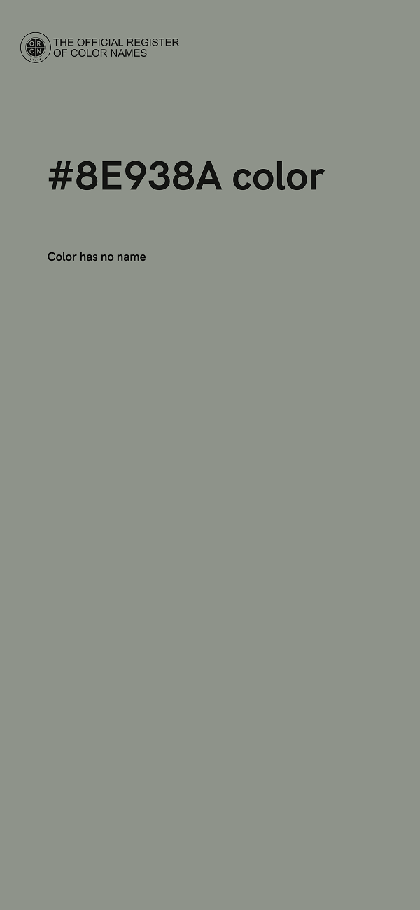 #8E938A color image