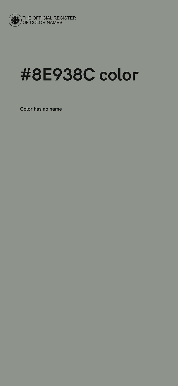 #8E938C color image