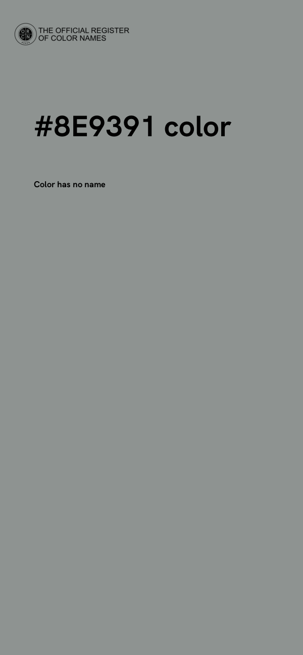 #8E9391 color image