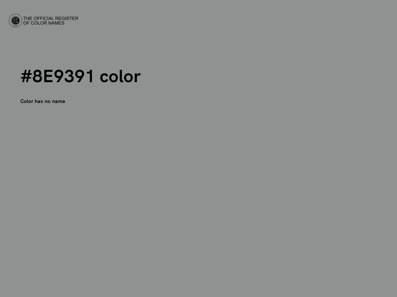 #8E9391 color image