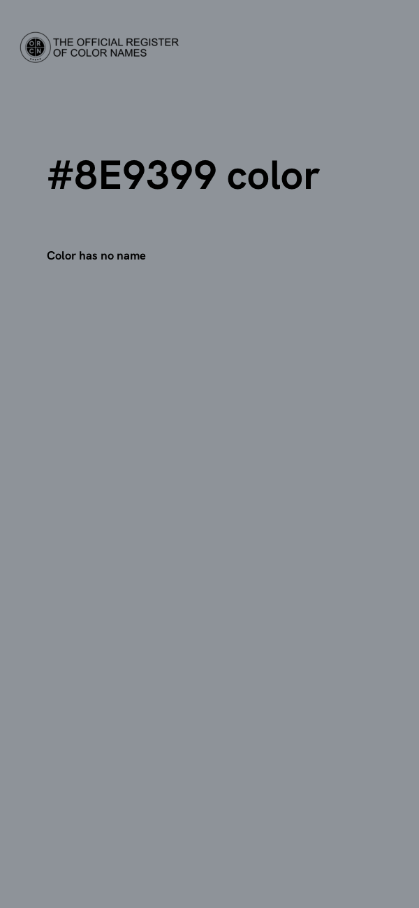 #8E9399 color image