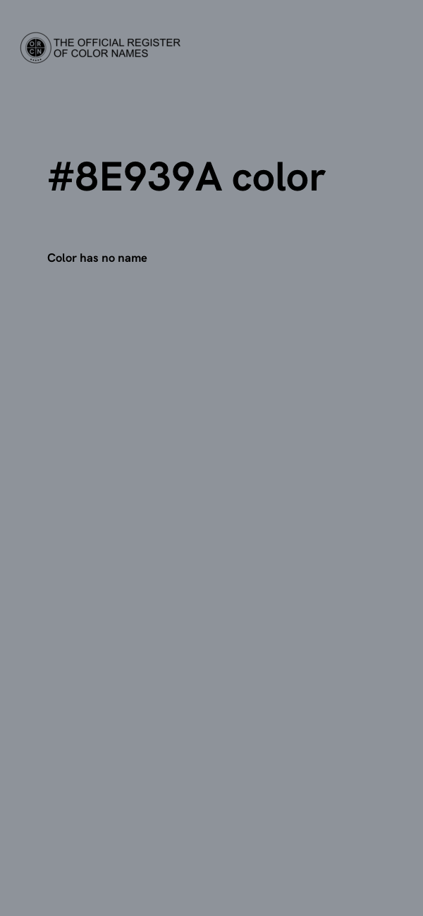 #8E939A color image