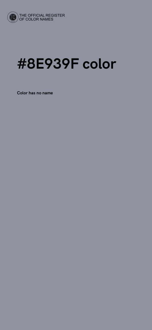 #8E939F color image