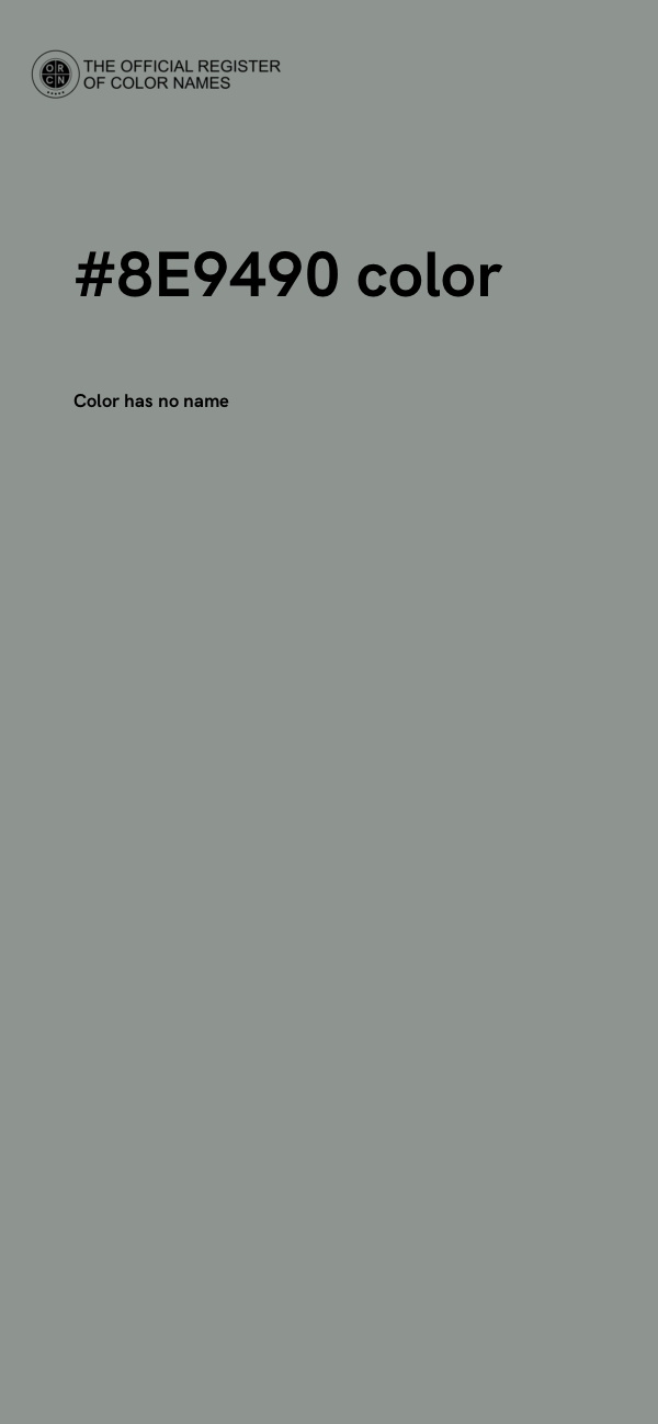 #8E9490 color image