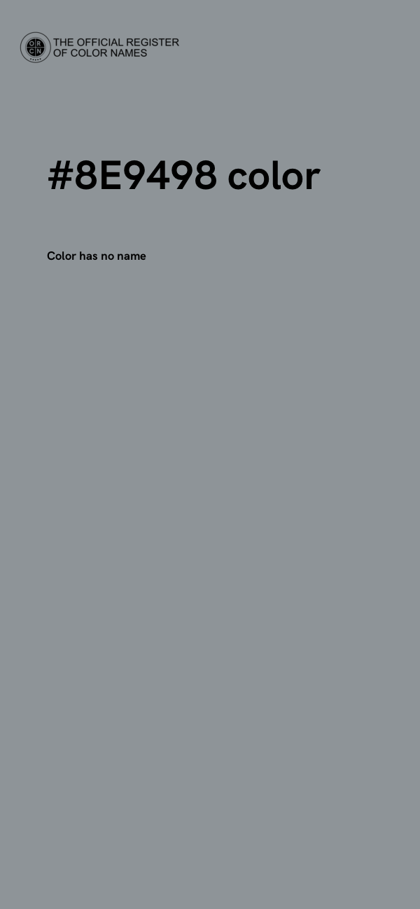 #8E9498 color image