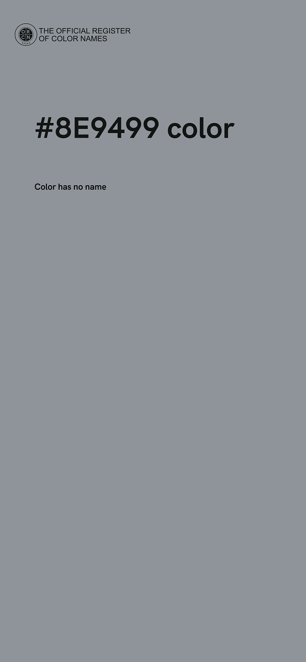 #8E9499 color image