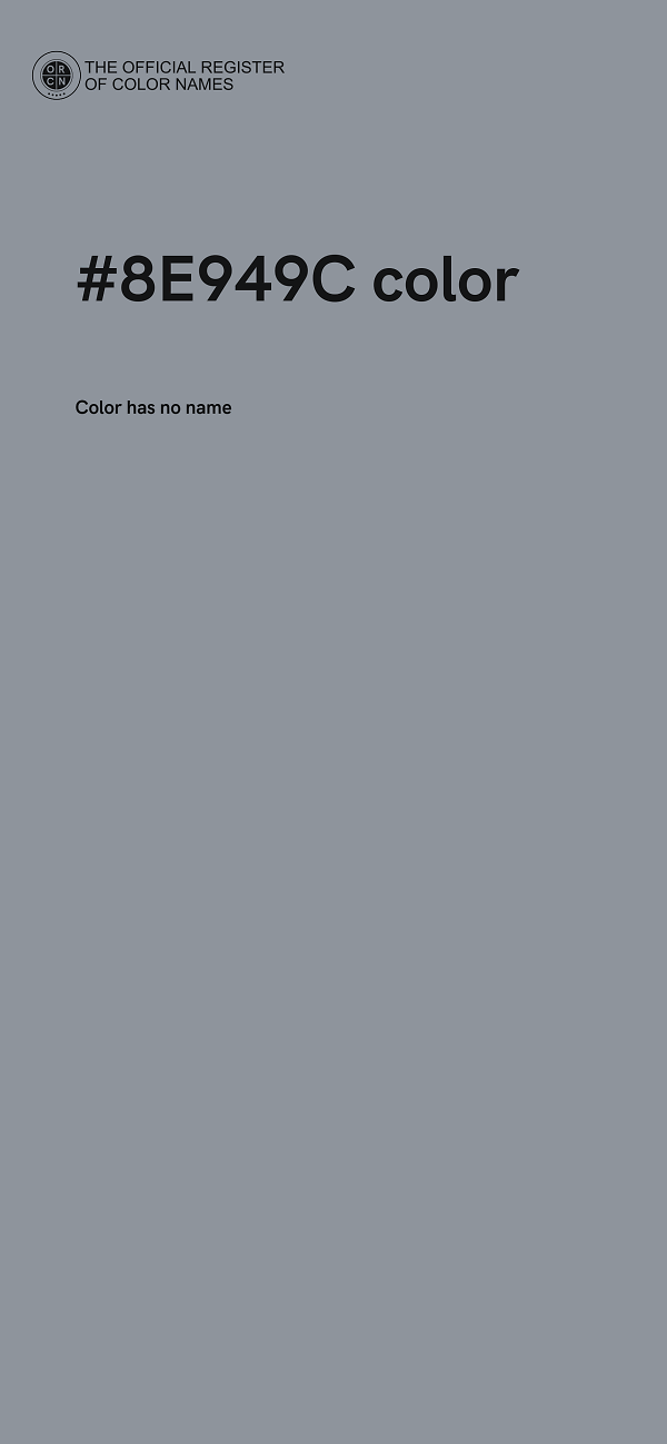 #8E949C color image