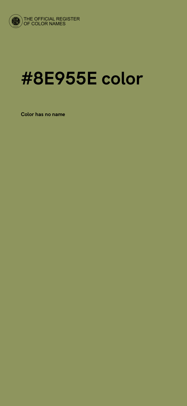 #8E955E color image