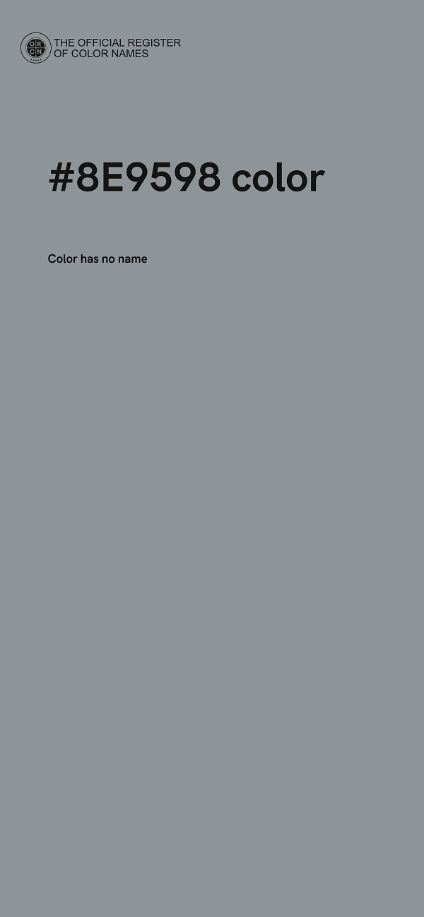 #8E9598 color image