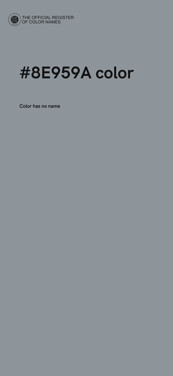 #8E959A color image