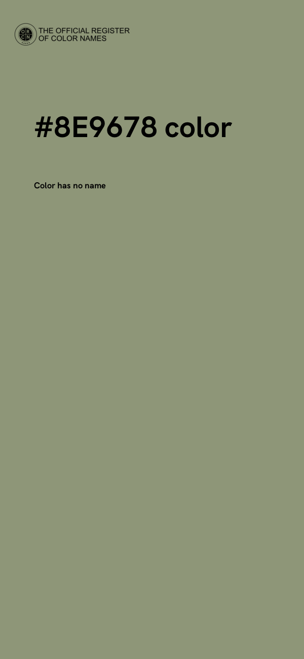 #8E9678 color image