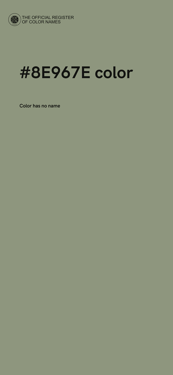 #8E967E color image