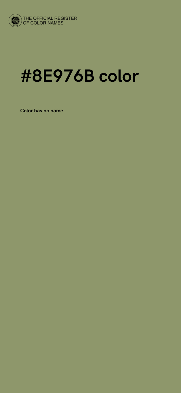 #8E976B color image