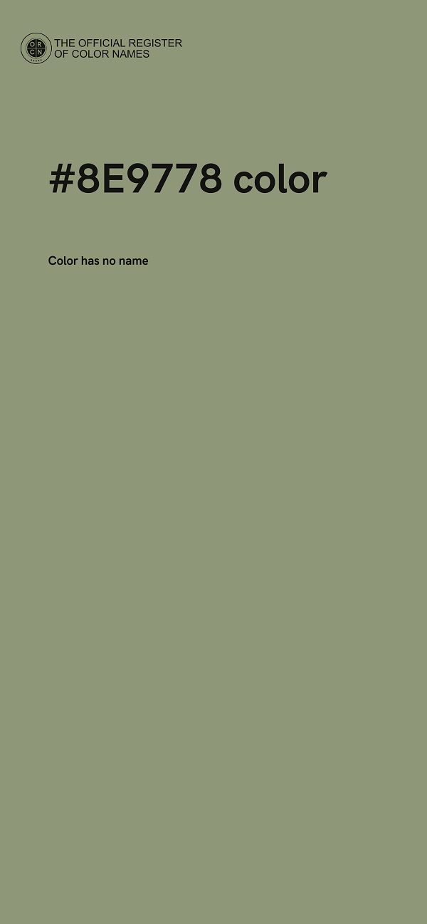 #8E9778 color image