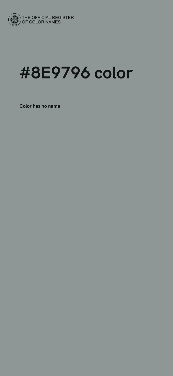 #8E9796 color image
