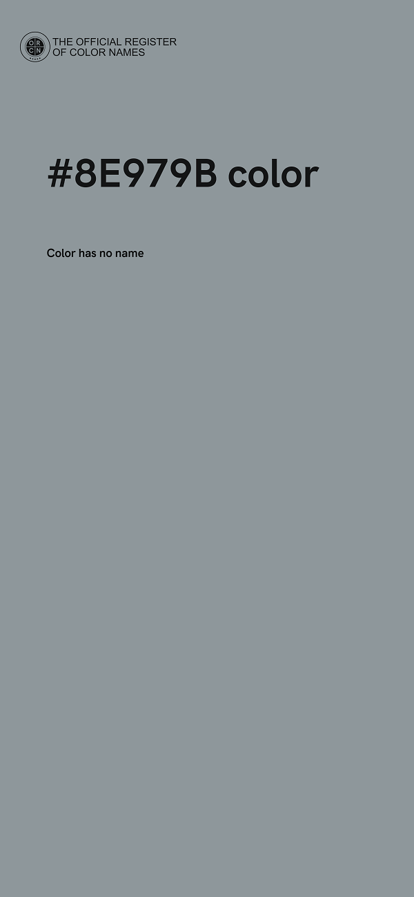 #8E979B color image