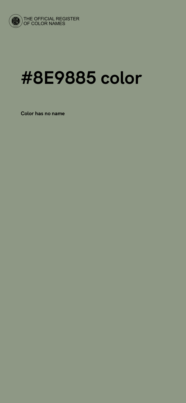 #8E9885 color image