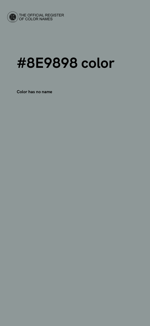 #8E9898 color image