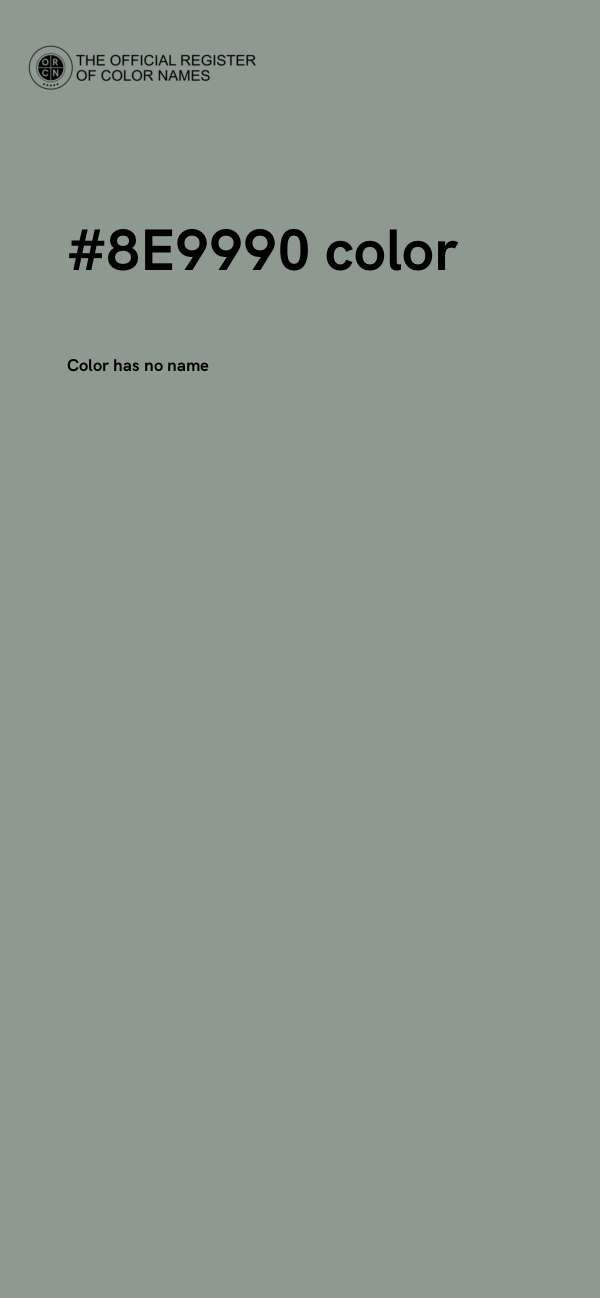 #8E9990 color image