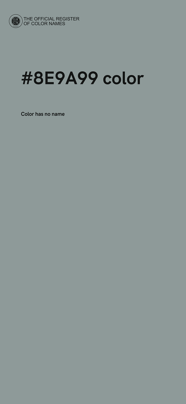 #8E9A99 color image