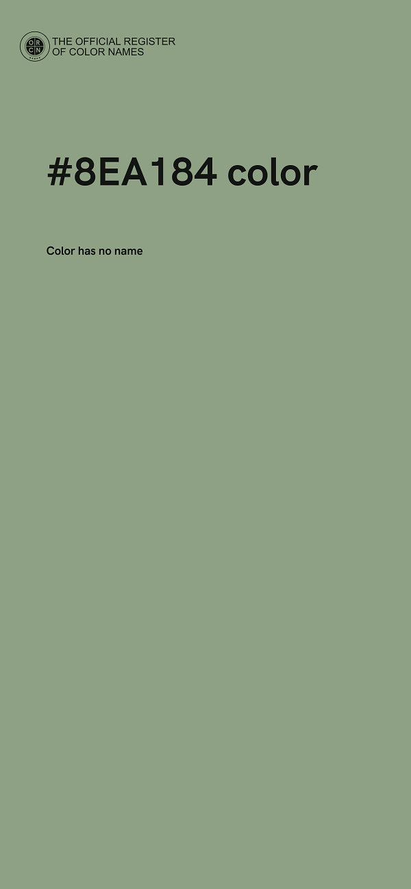 #8EA184 color image