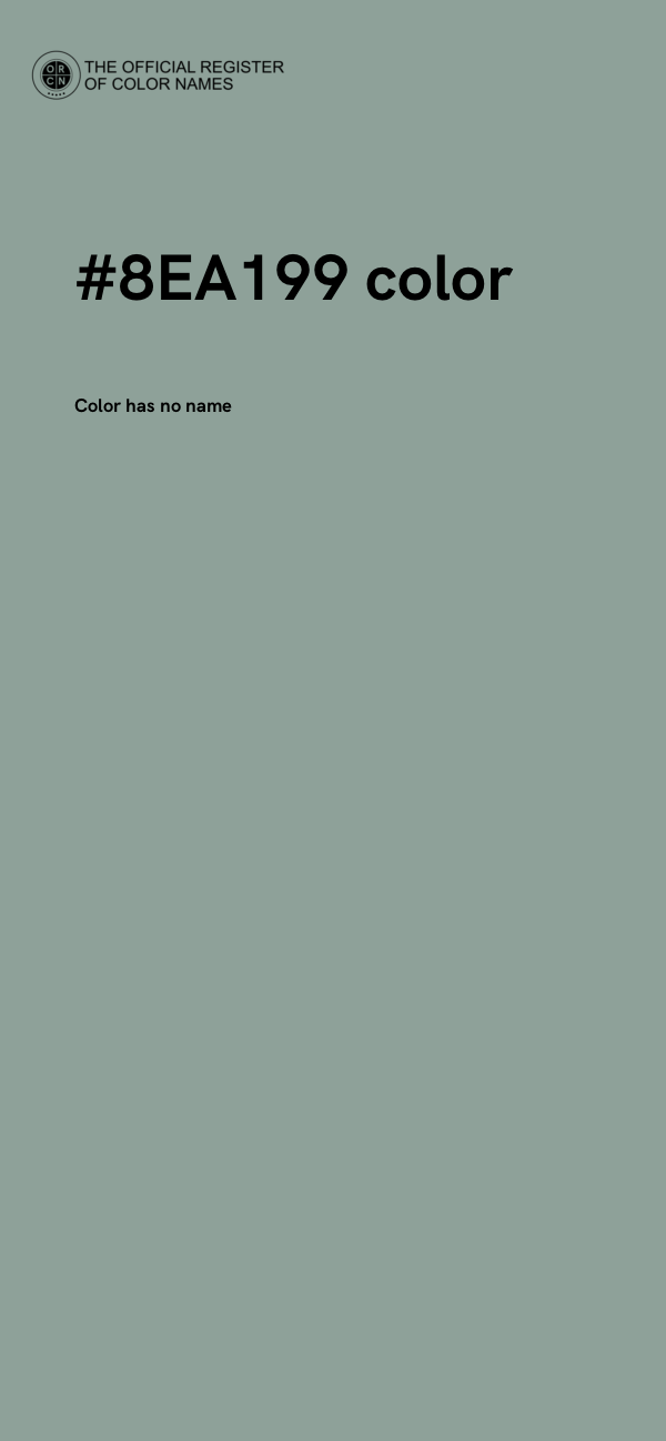 #8EA199 color image