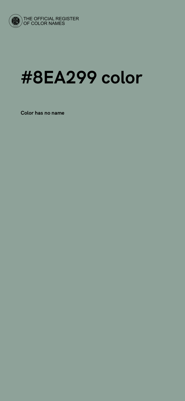 #8EA299 color image
