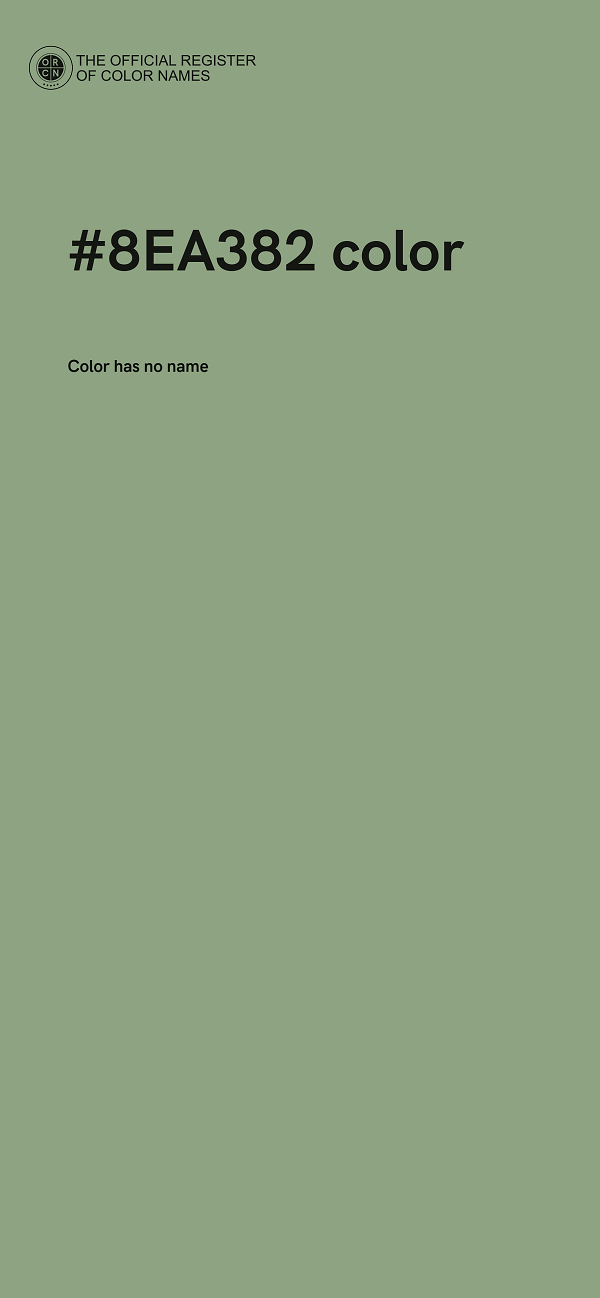 #8EA382 color image